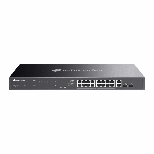 Omada 20-Port Gigabit Easy Managed Switch with 16-Port PoE+ ES220GMP
