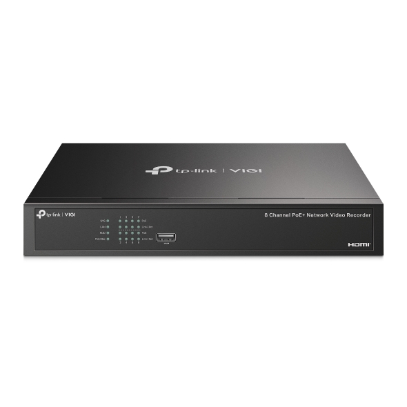 VIGI 8 Channel PoE+ Network Video Recorder VIGI NVR1008H-8P